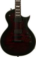 ESP E-II Eclipse See Thru Black Cherry Sunburst Quilted Maple Top (Ex-Demo) #ES6263253