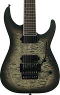 ESP LTD M-1007 Baritone Quilted Maple Charcoal Burst Satin (Ex-Demo) #W24032361